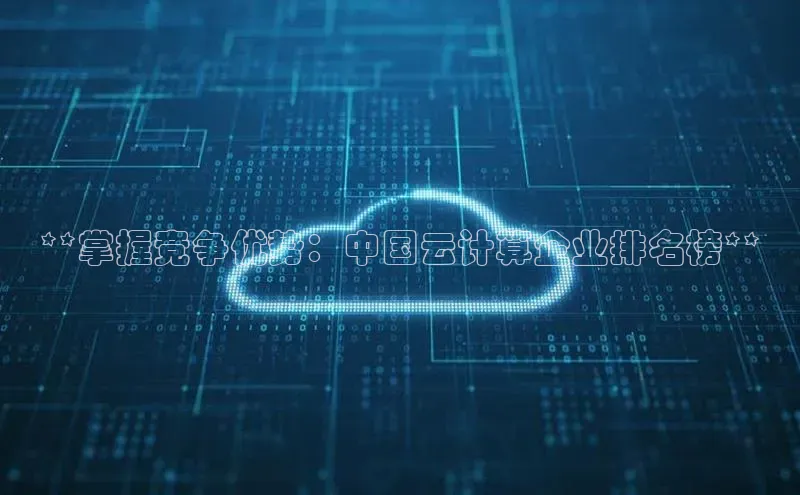 意昂体育4官网百度手机输入法**掌握竞争优势：中国云计算企业排名榜**